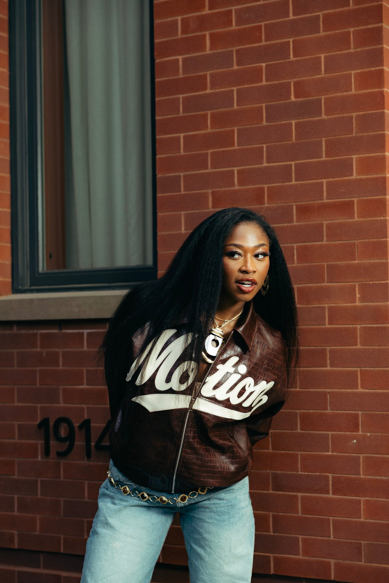 Motion Croc Jacket - Brownstone