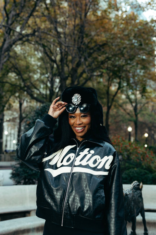 Motion Croc Jacket - Noir