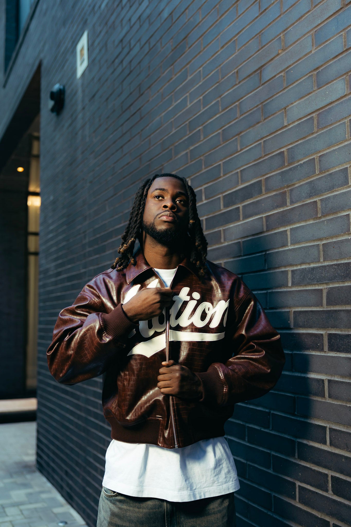 Motion Croc Jacket - Brownstone